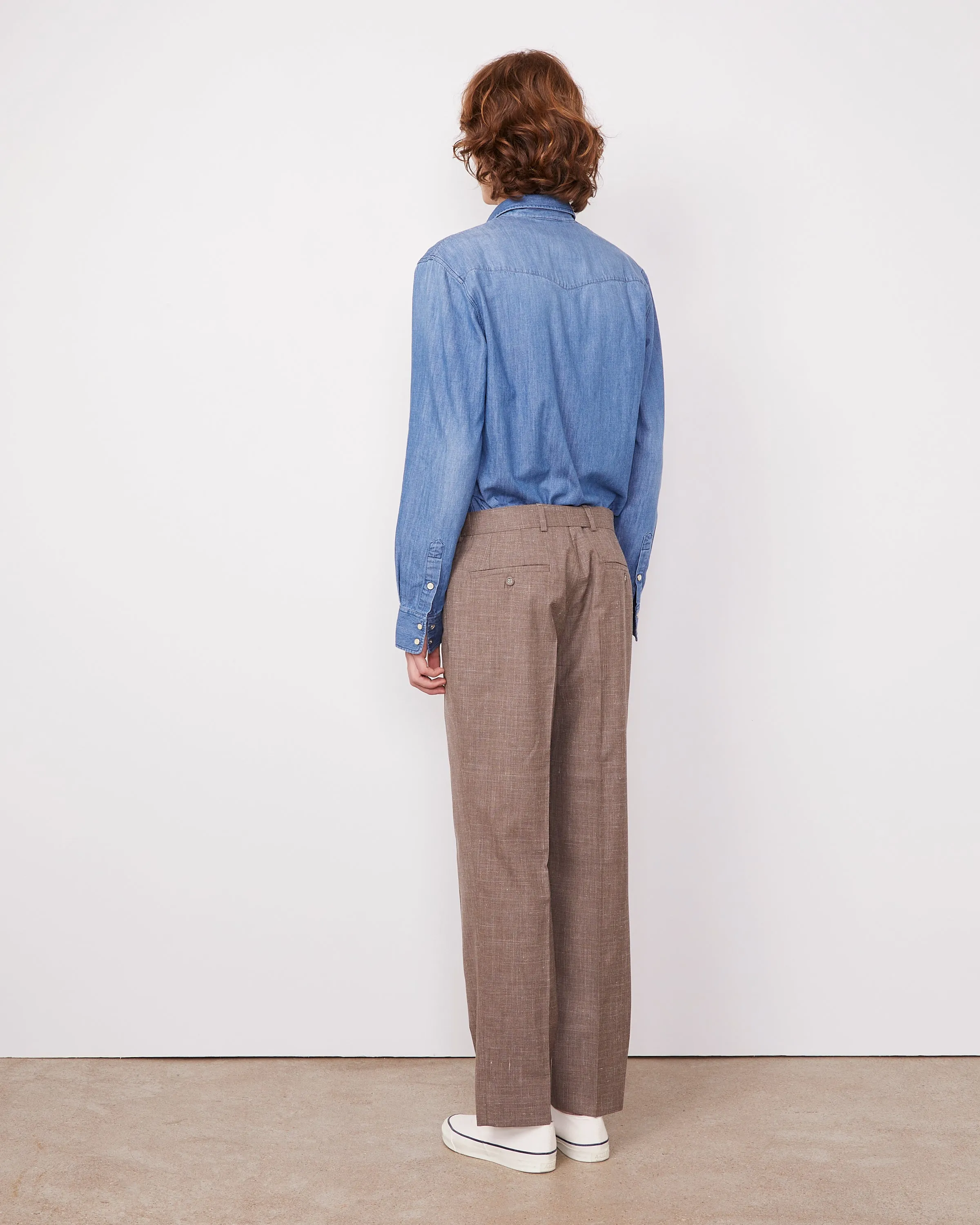 Pantalon hoche sold by Officine Generale product image thumbnail 2