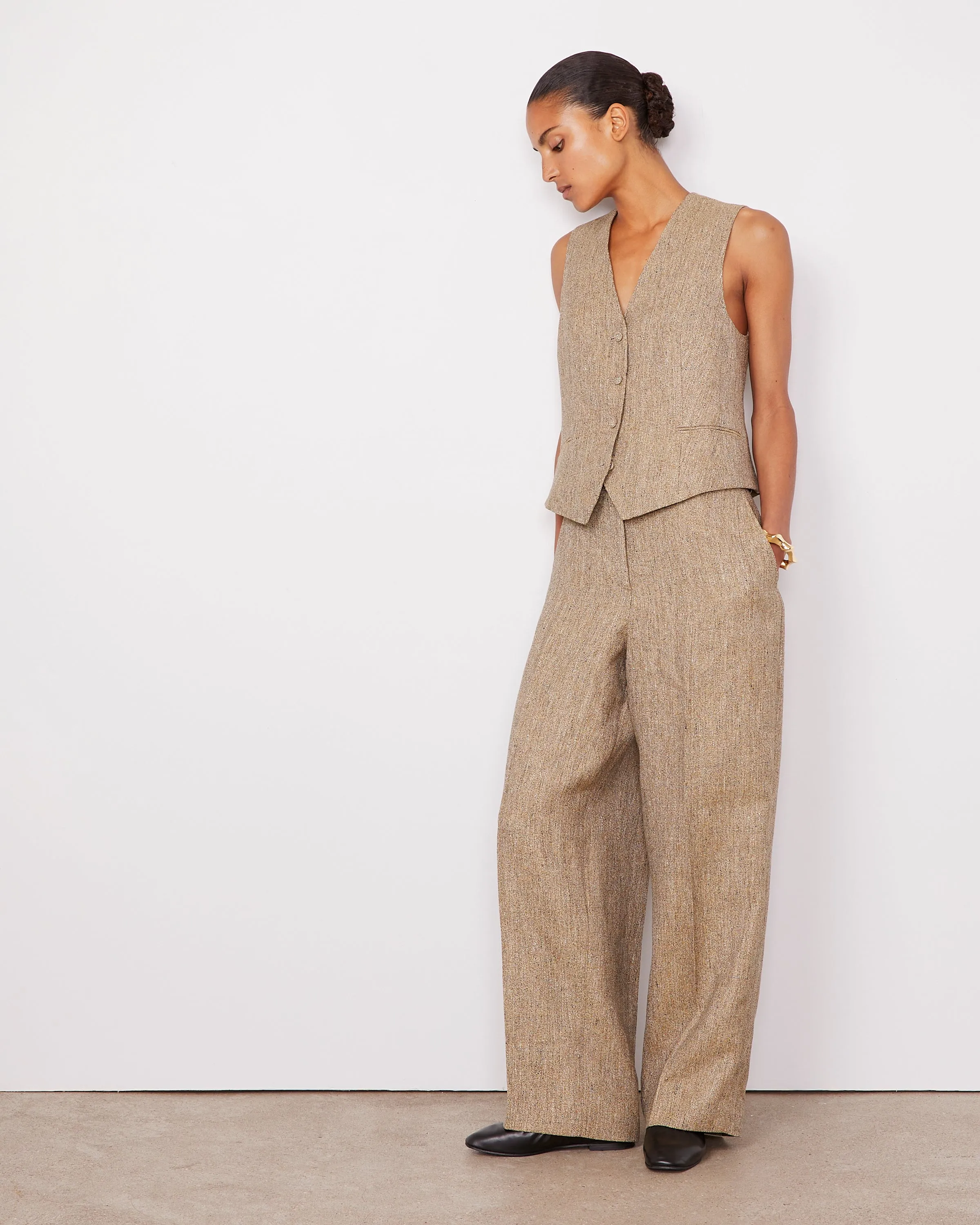 Gilet cleo sold by Officine Generale