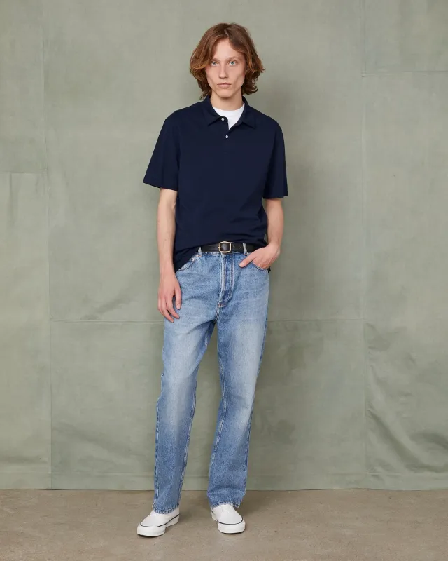 Polo bruno sold by Officine Generale