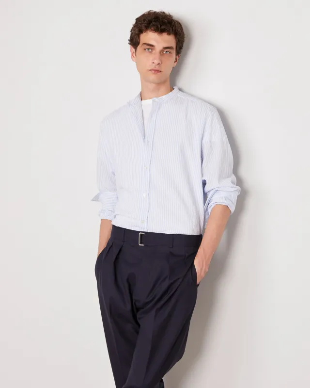 Gaston striped co seersucker sold by Officine Generale