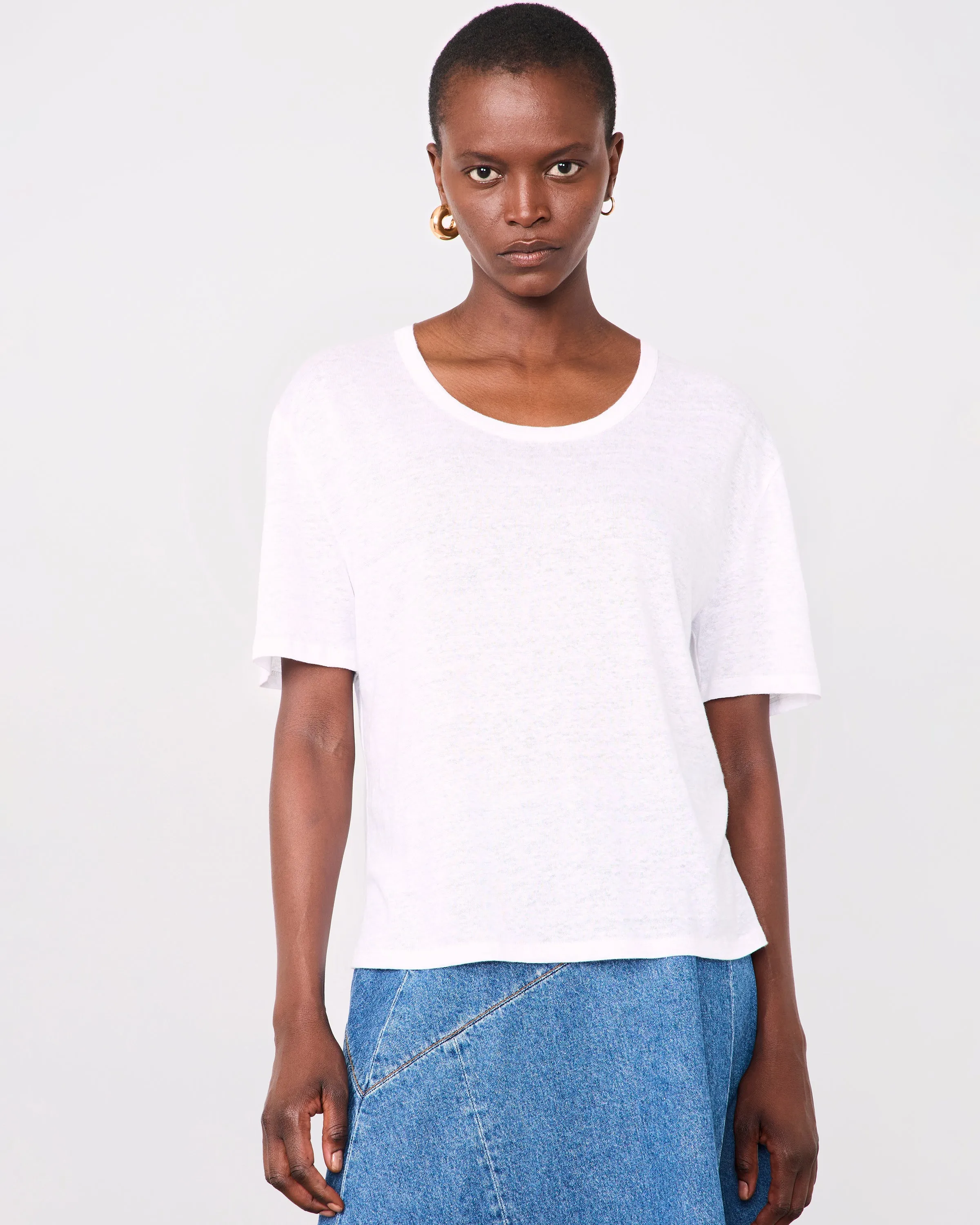 T-shirt leya sold by Officine Generale product image thumbnail 4