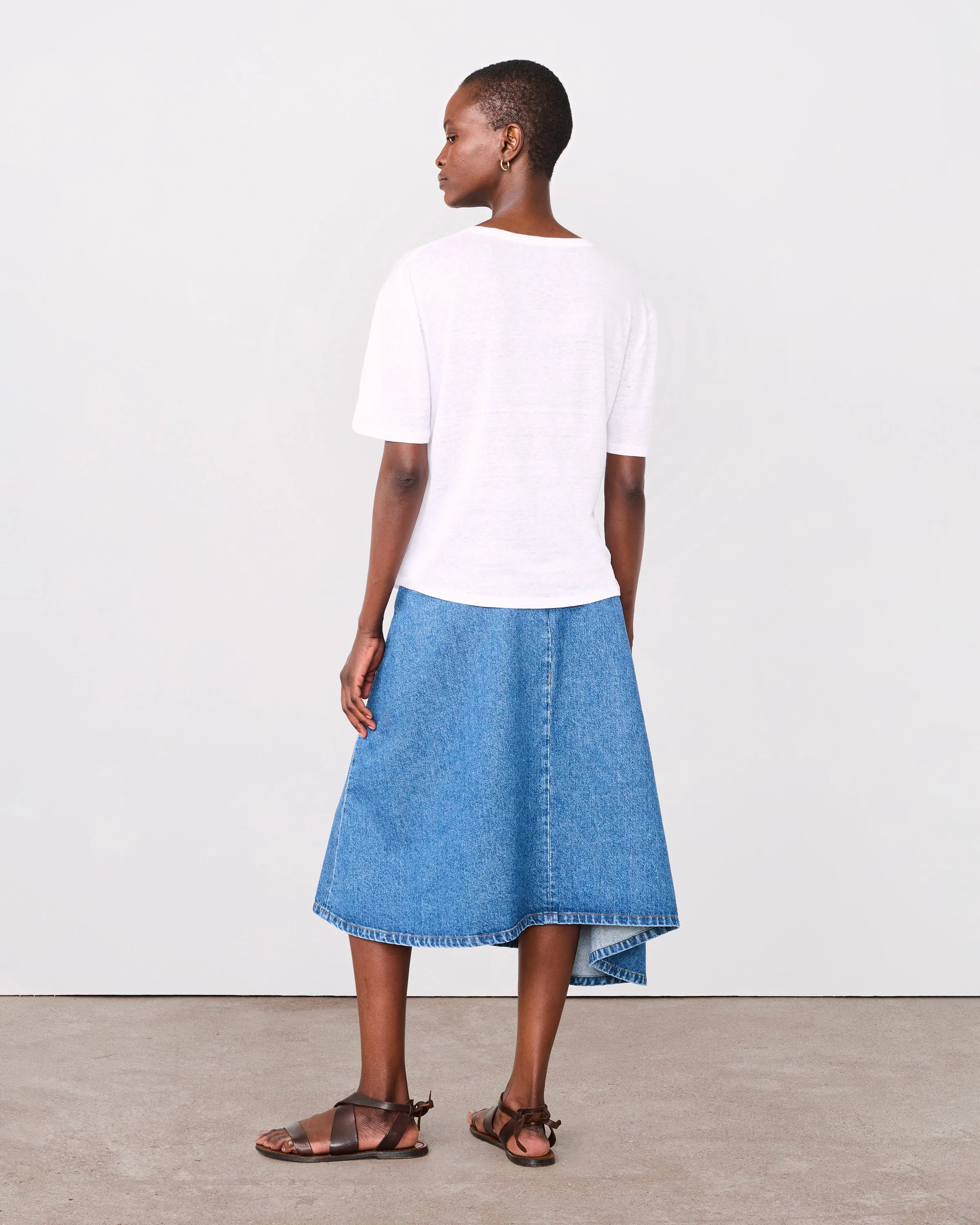 T-shirt leya sold by Officine Generale product image thumbnail 3