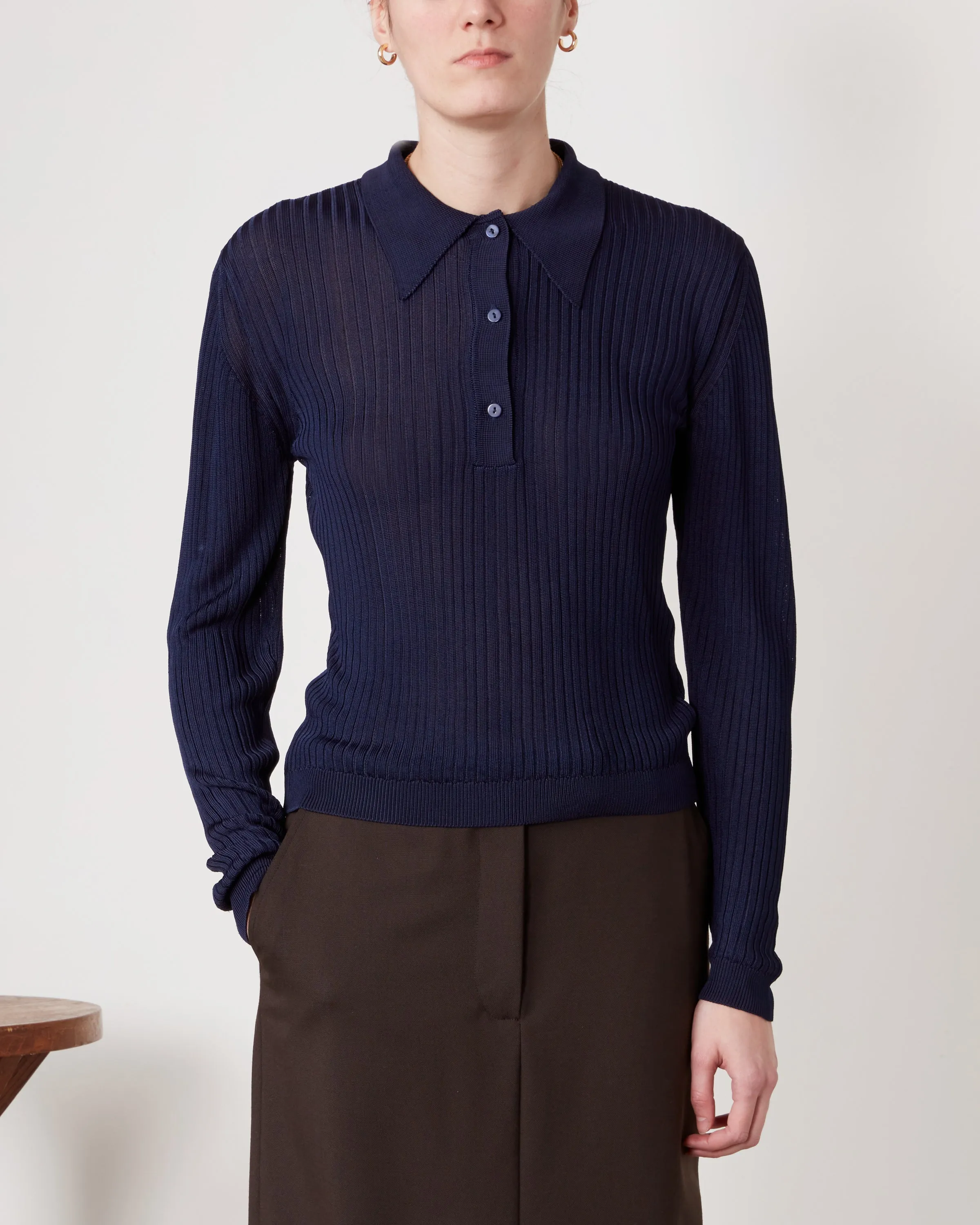 Polo jana sold by Officine Generale product image thumbnail 3