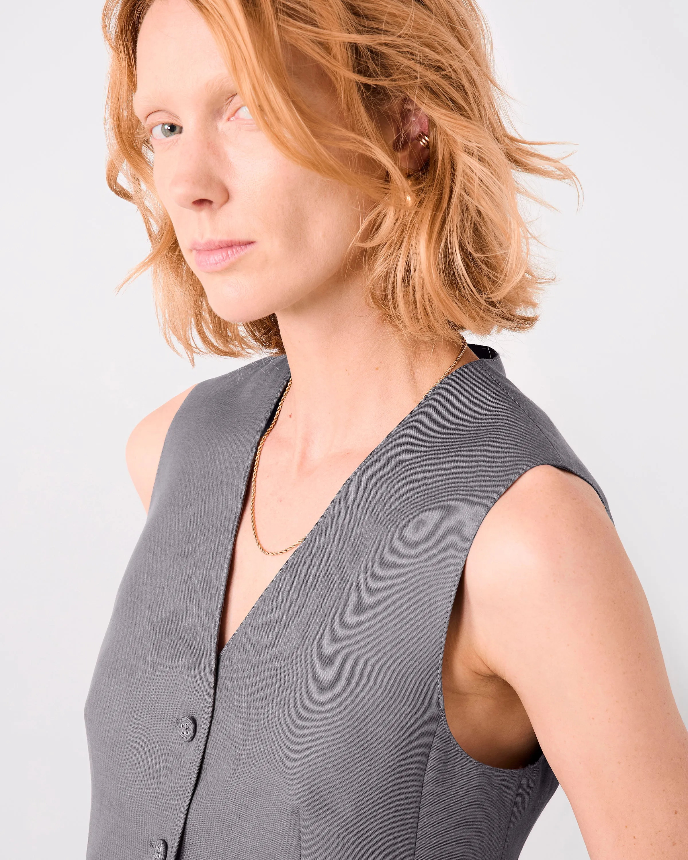 Gilet cleore sold by Officine Generale product image thumbnail 4