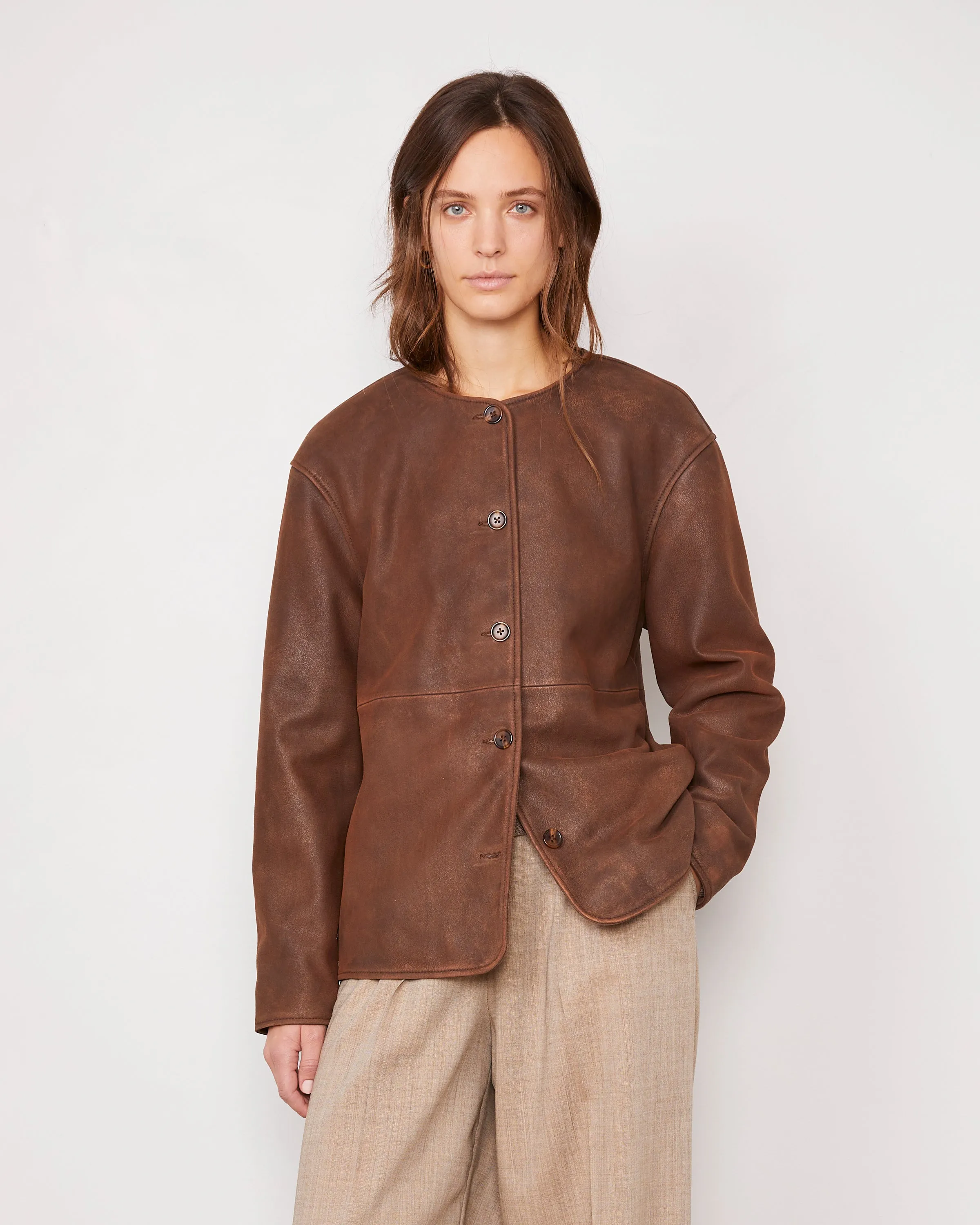 Veste linnea sold by Officine Generale product image thumbnail 4