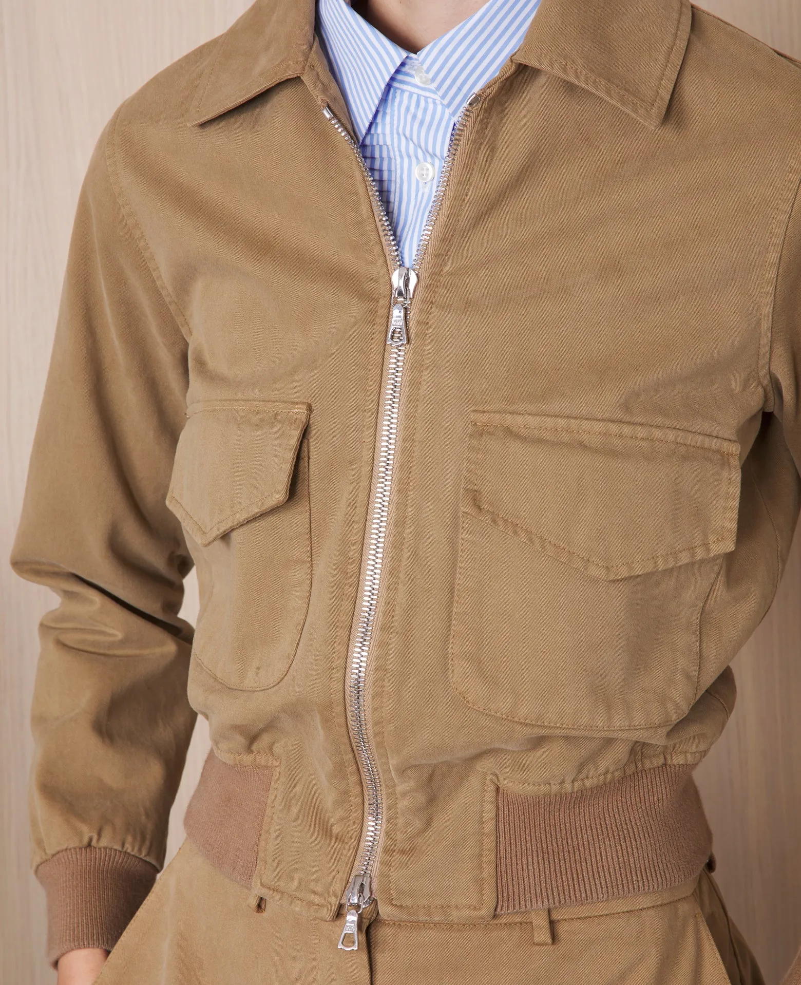 Blouson jily sold by Officine Generale product image thumbnail 3