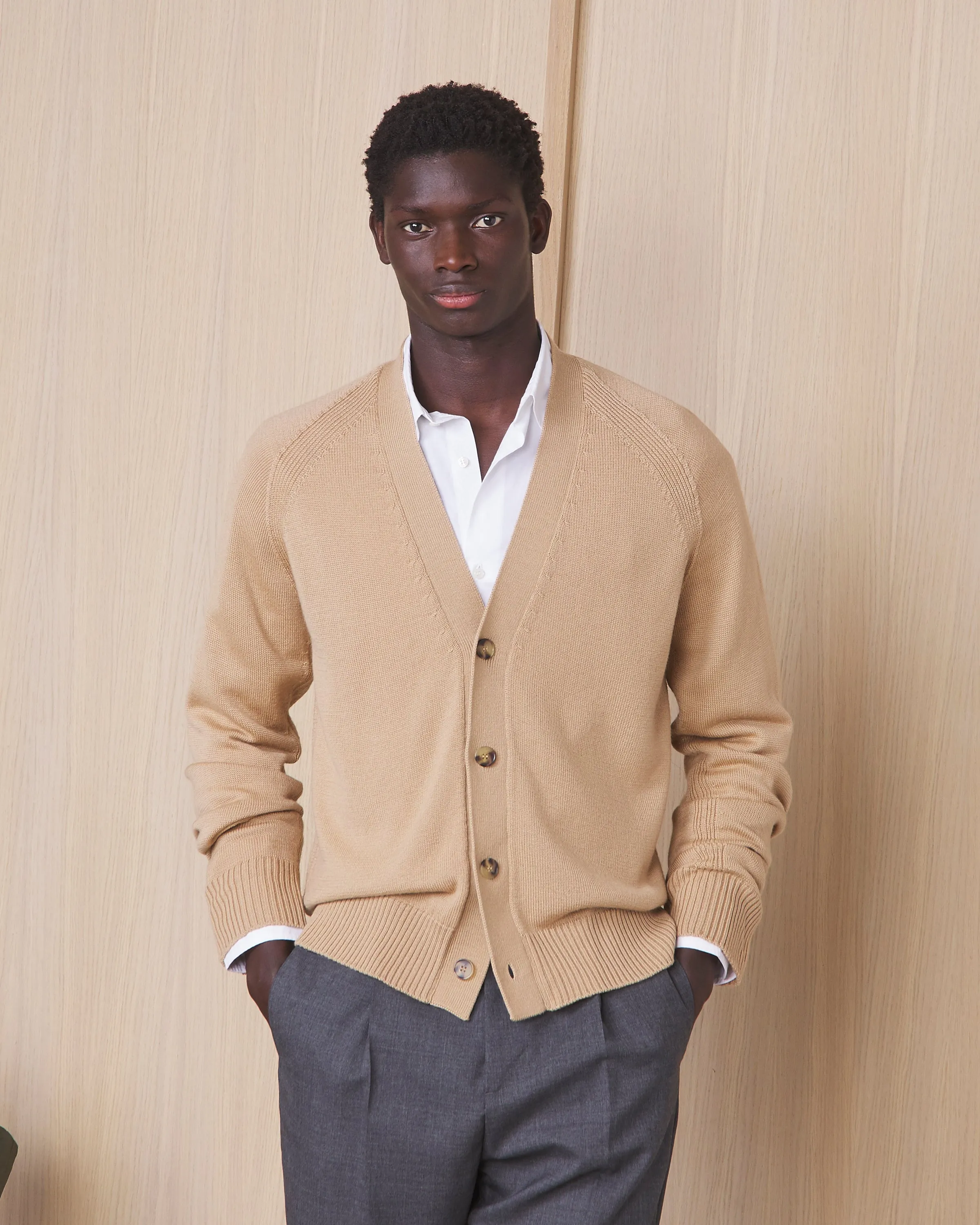 Cardigan milos sold by Officine Generale product image thumbnail 2