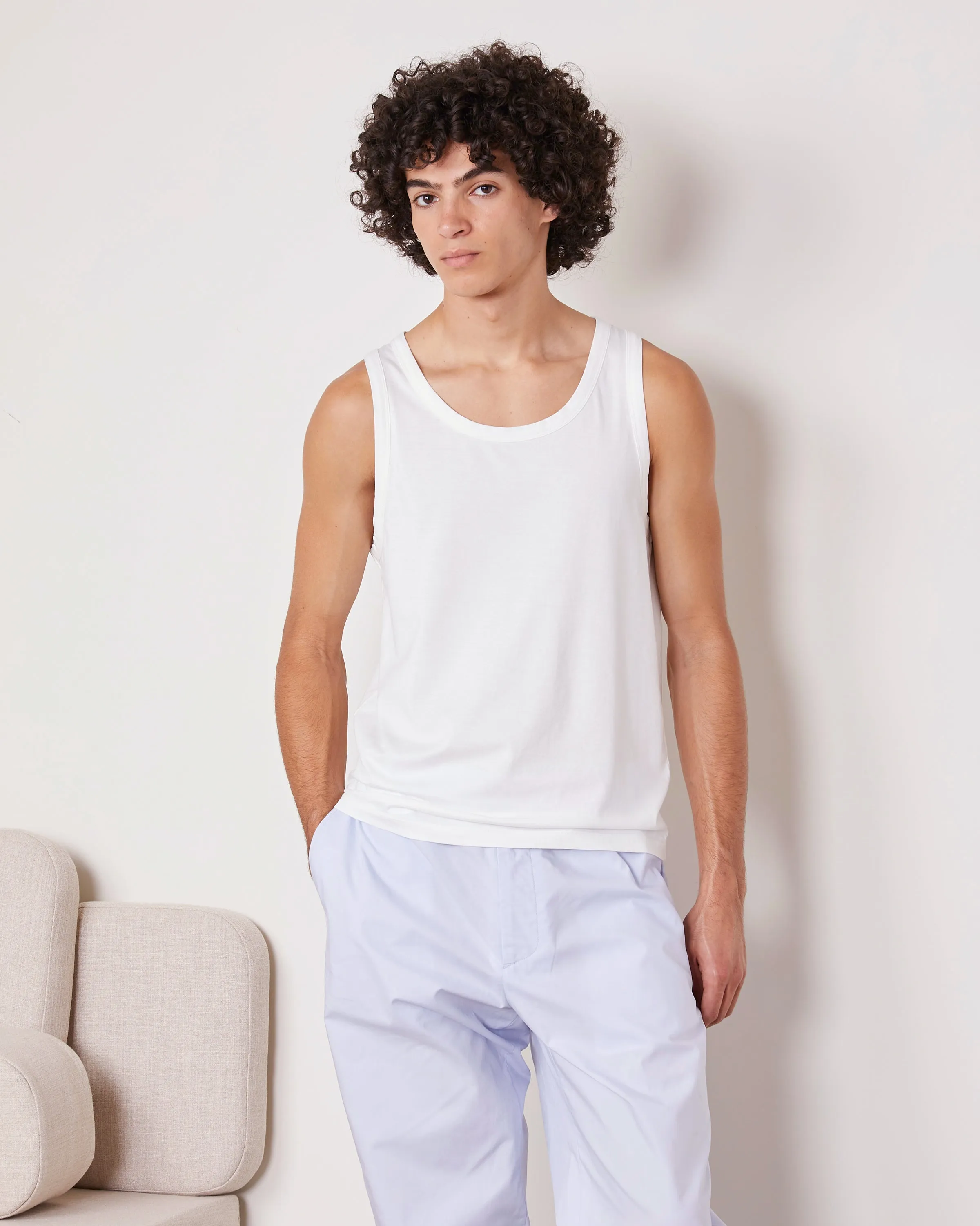 Débardeur tino sold by Officine Generale product image thumbnail 3