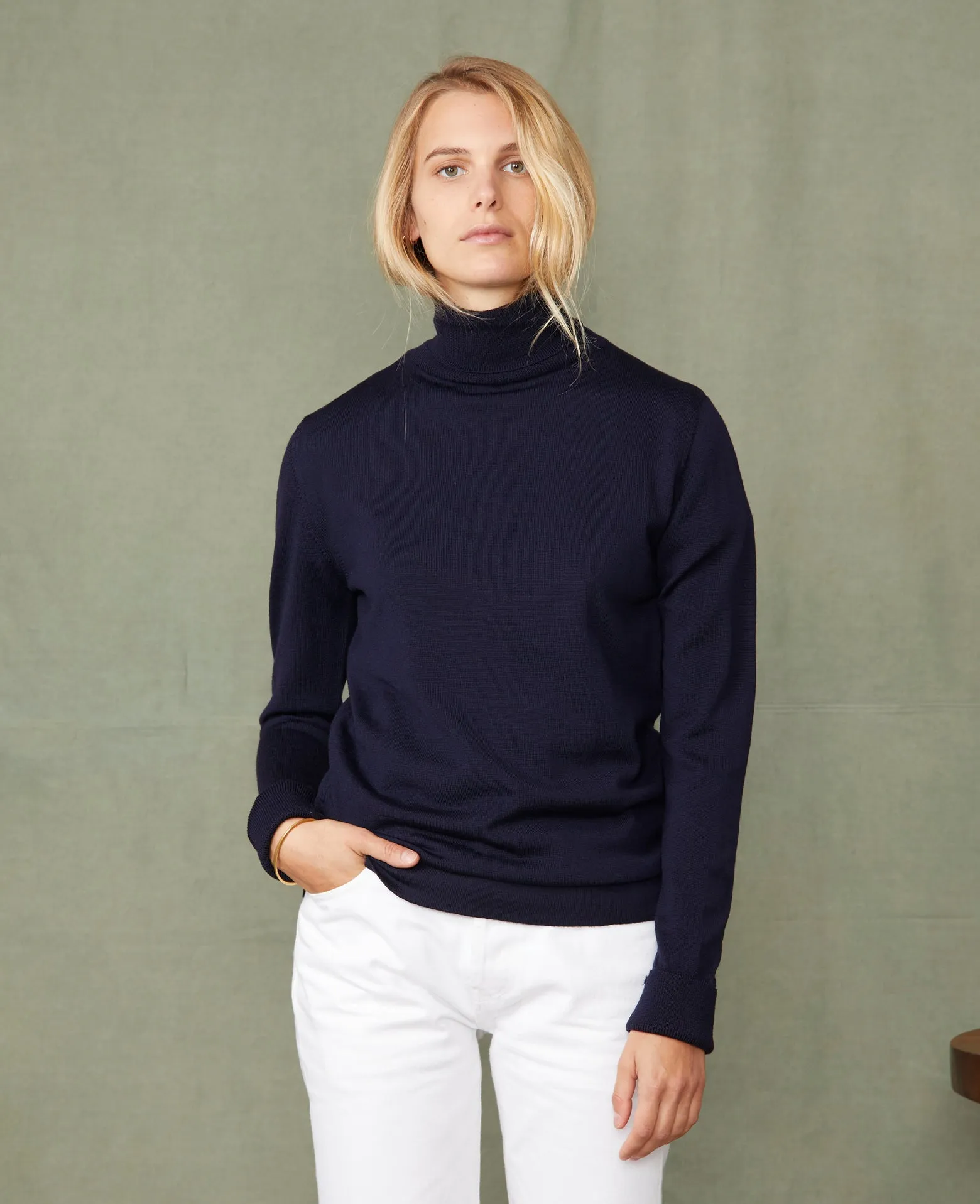 Pull col roulé sold by Officine Generale product image thumbnail 4