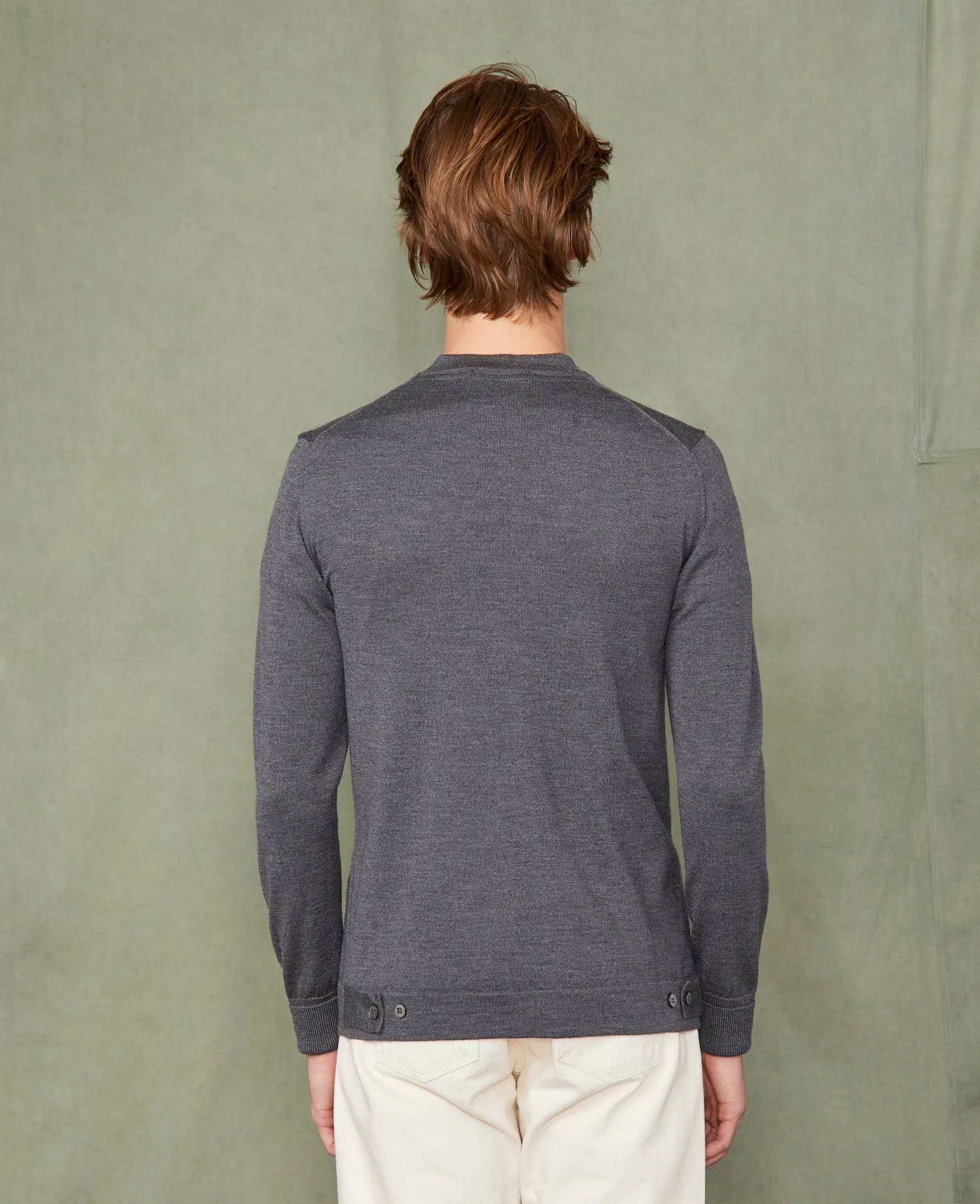 Cardigan en maille sold by Officine Generale product image thumbnail 5