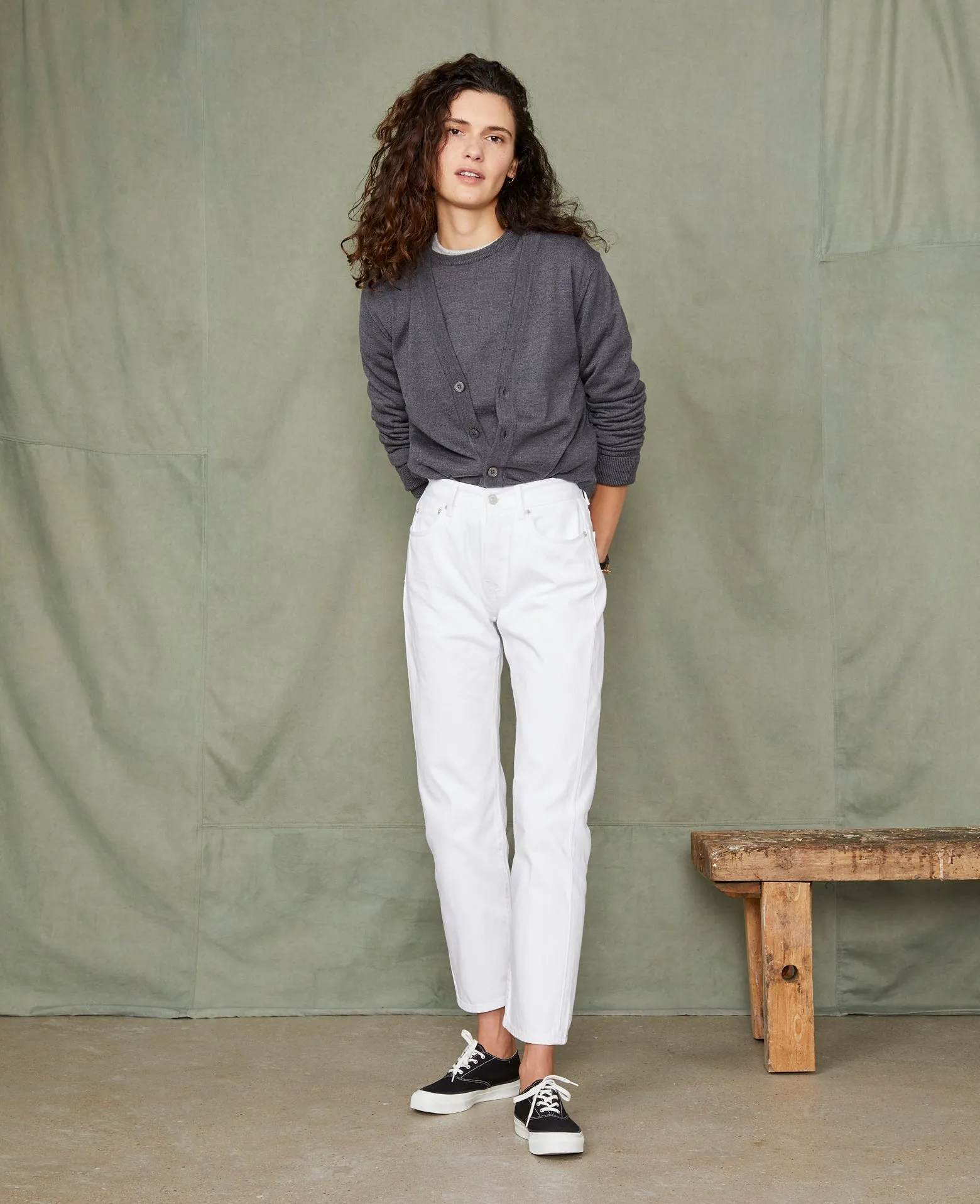 Cardigan en maille sold by Officine Generale product image thumbnail 2