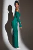 Cut Out Maxi Dress in Emerald Green sold by Oh Polly