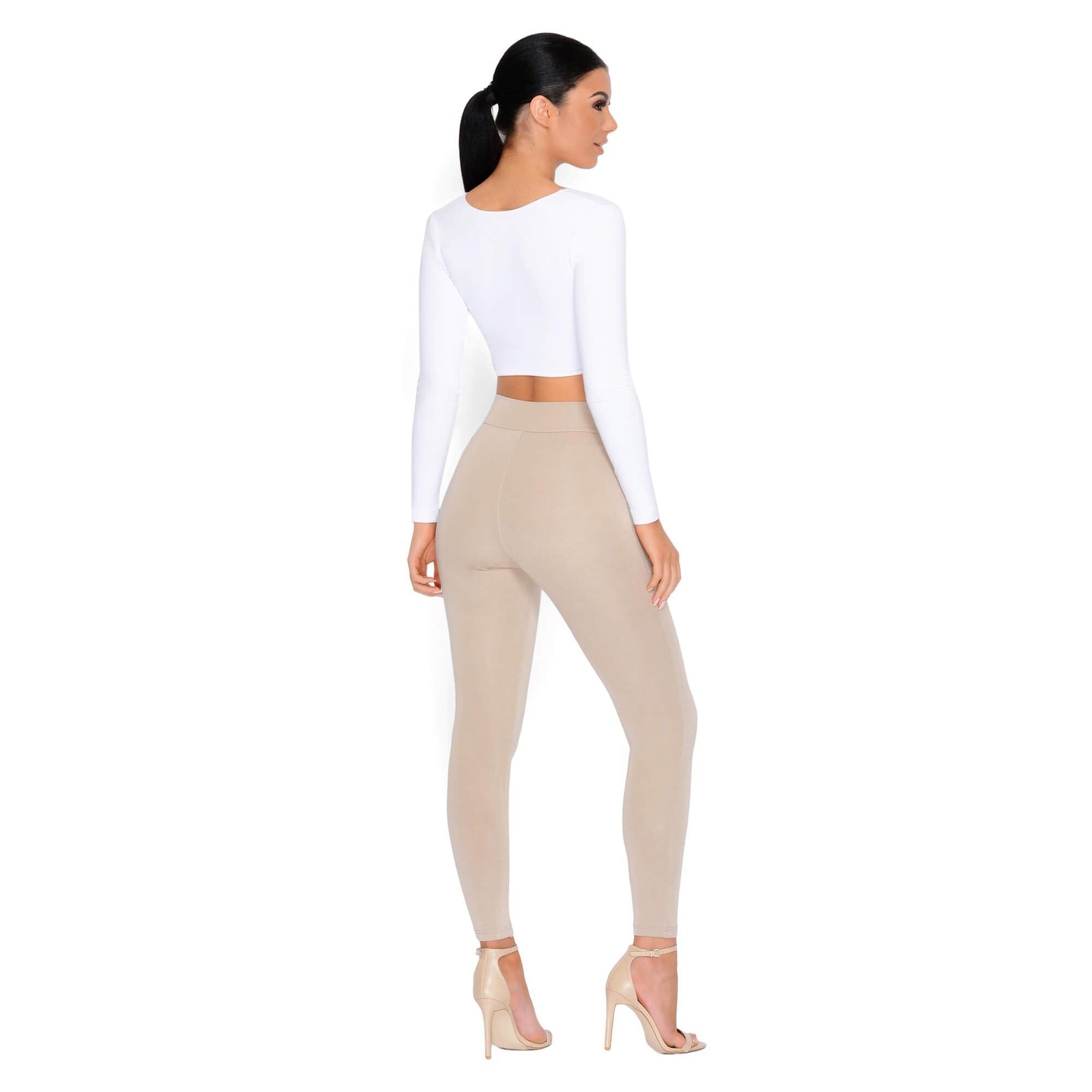 Why Knot Double Layered Crop Top in White sold by Oh Polly product image thumbnail 11