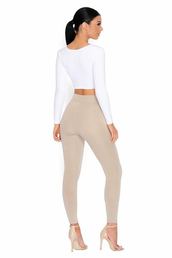 Why Knot Double Layered Crop Top in White sold by Oh Polly product image thumbnail 13
