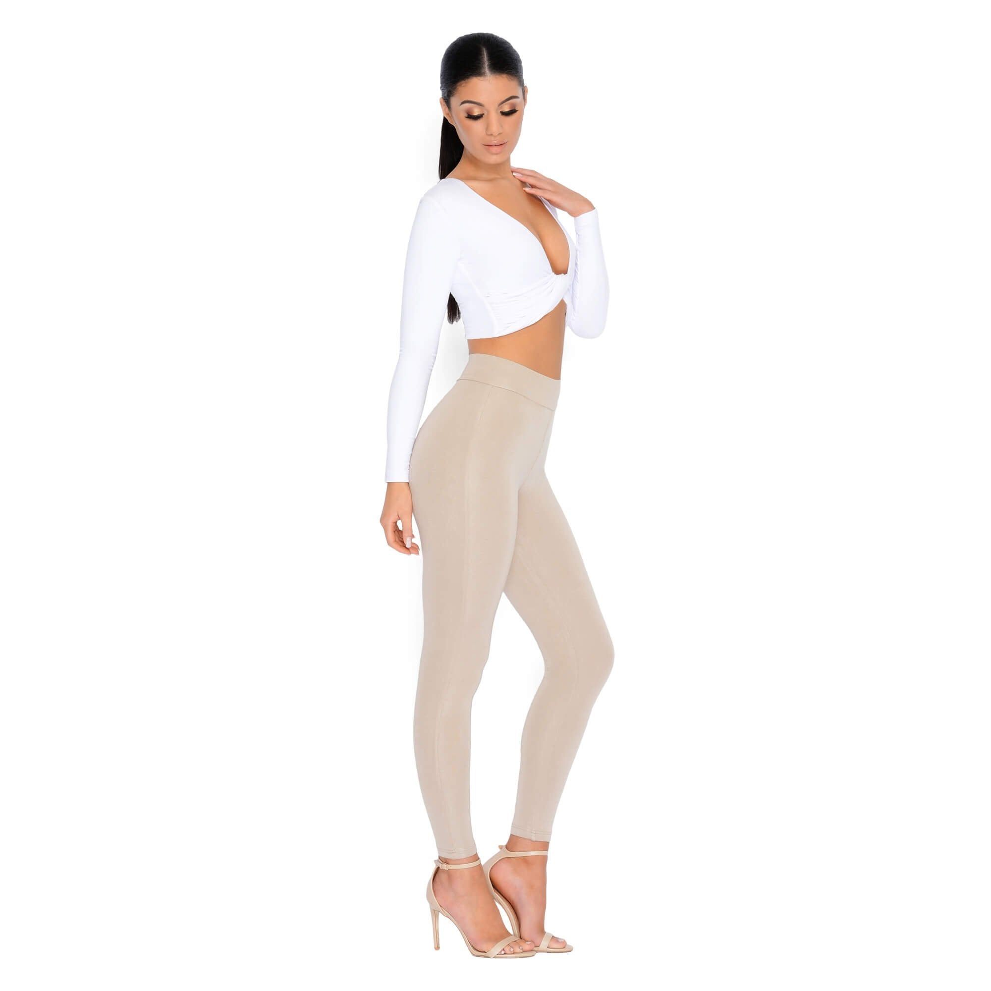 Why Knot Double Layered Crop Top in White sold by Oh Polly product image thumbnail 9