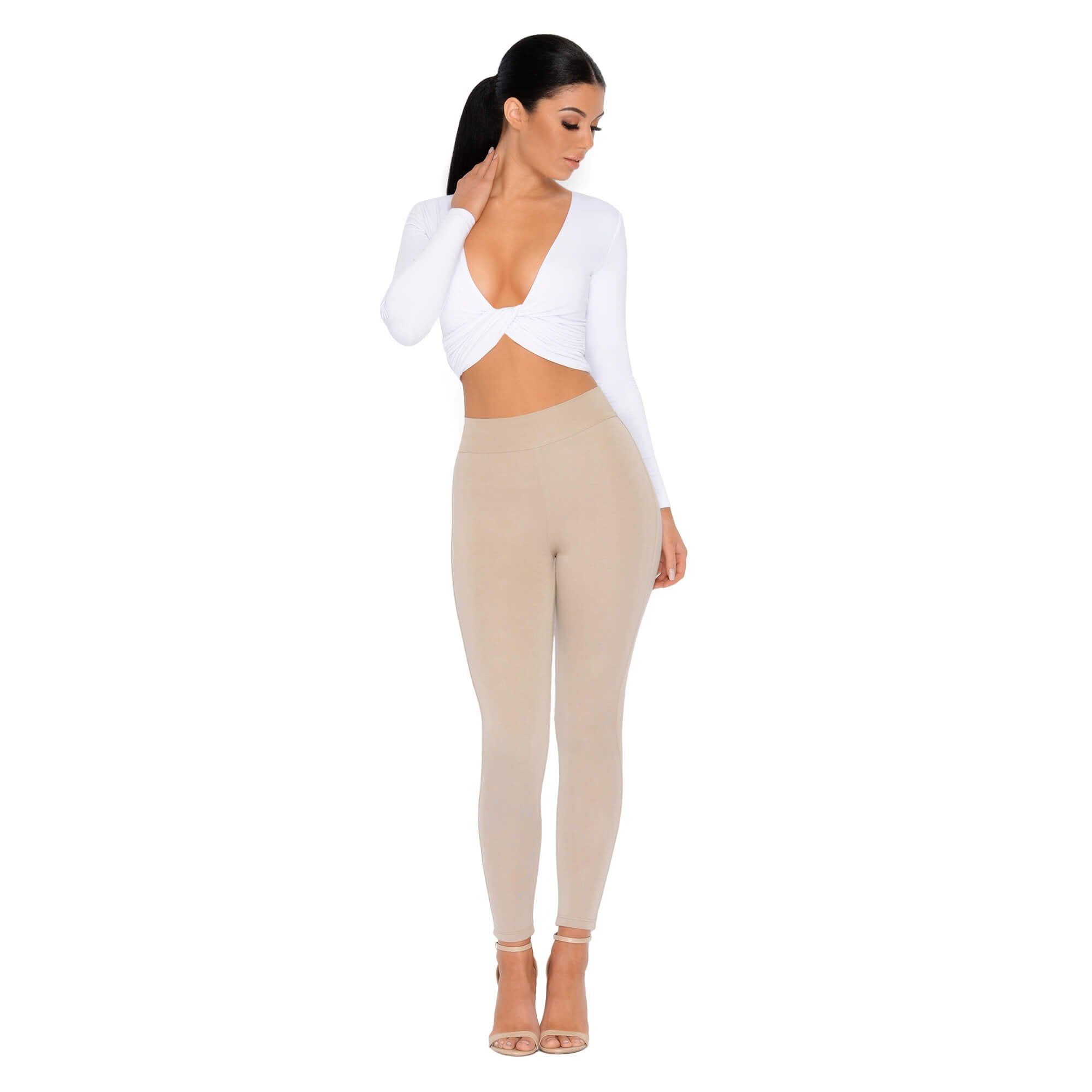 Why Knot Double Layered Crop Top in White sold by Oh Polly product image thumbnail 7
