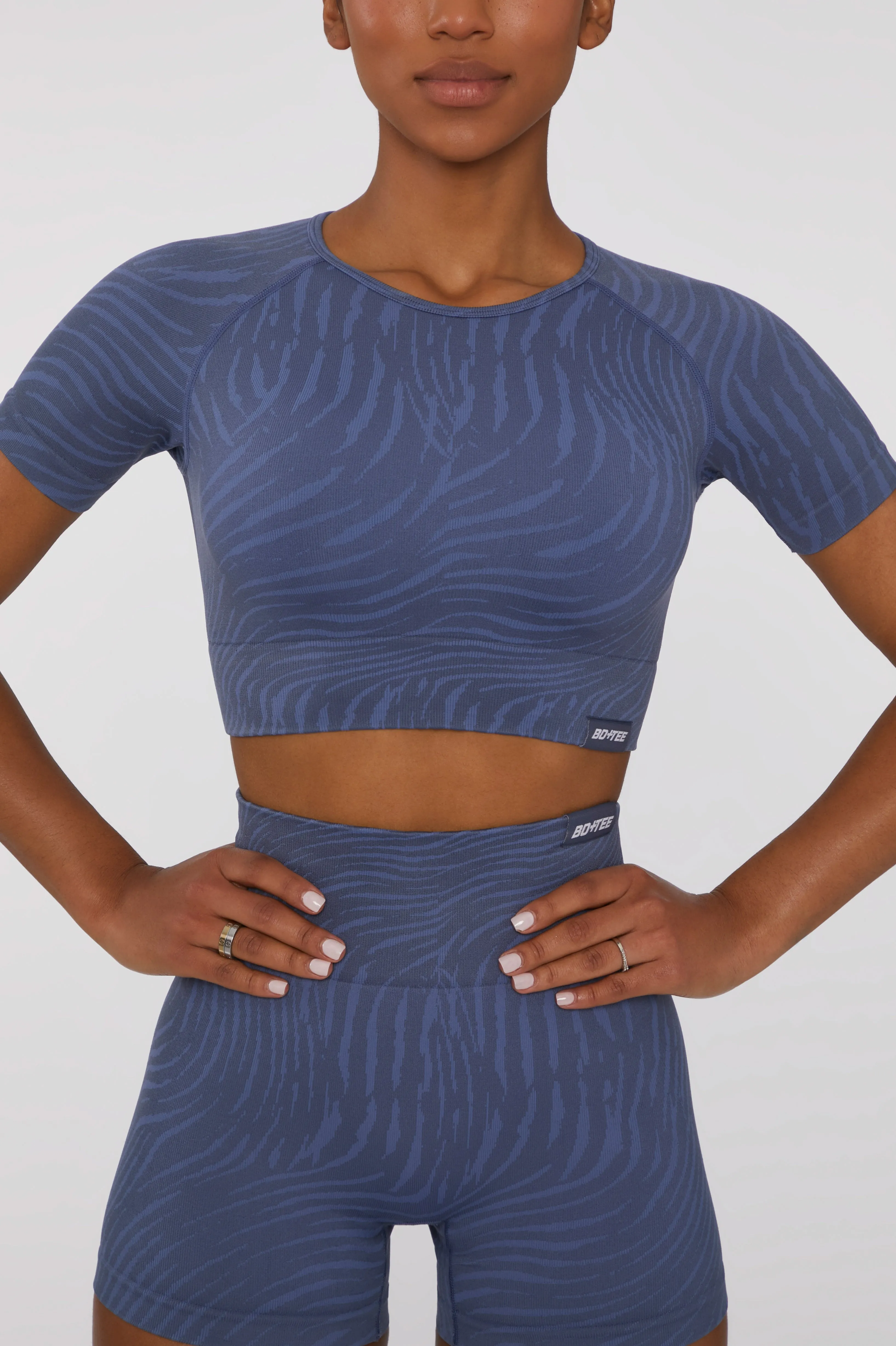 Crop Top in Indigo sold by Oh Polly product image thumbnail 2