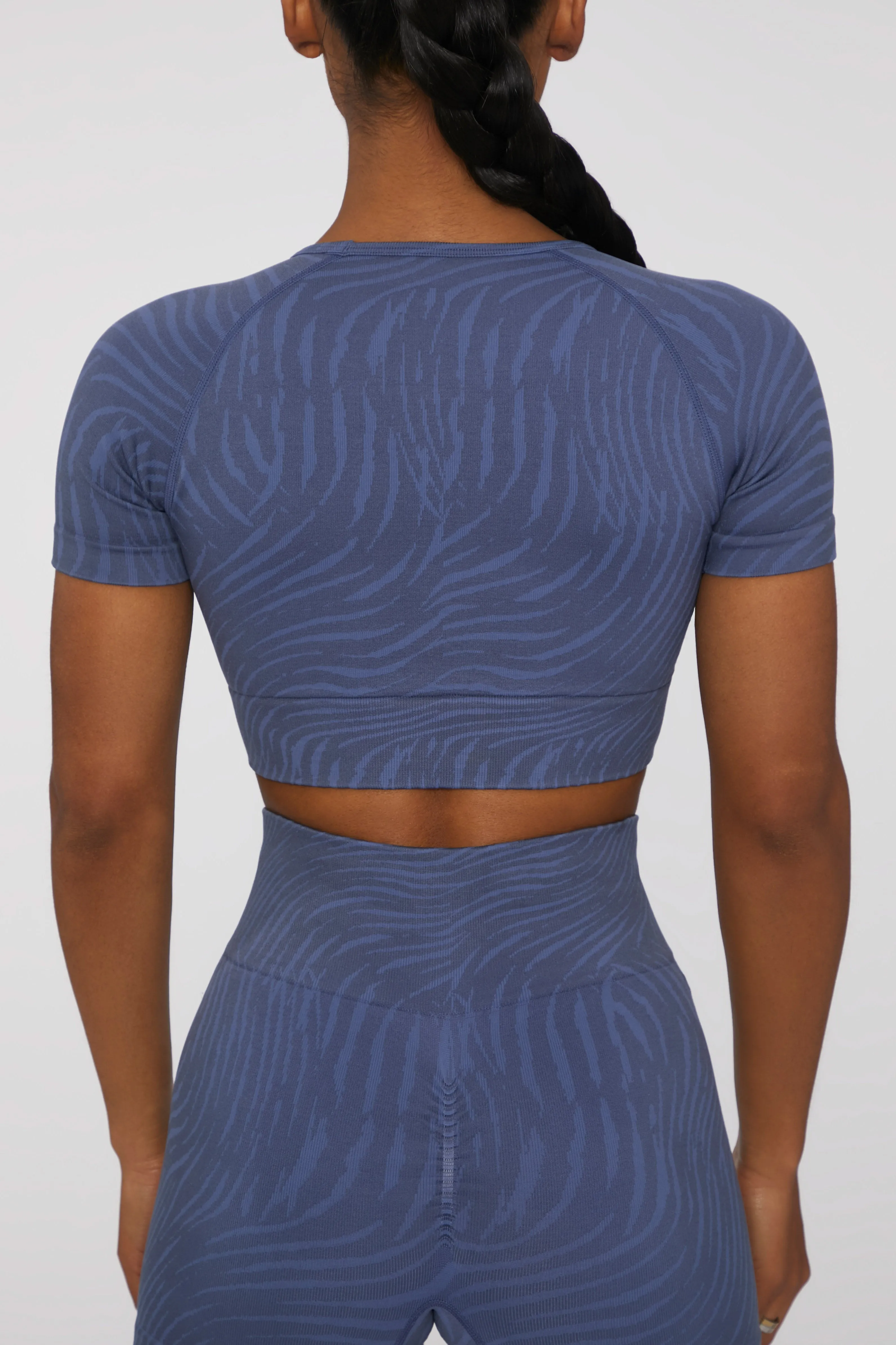 Crop Top in Indigo sold by Oh Polly product image thumbnail 3