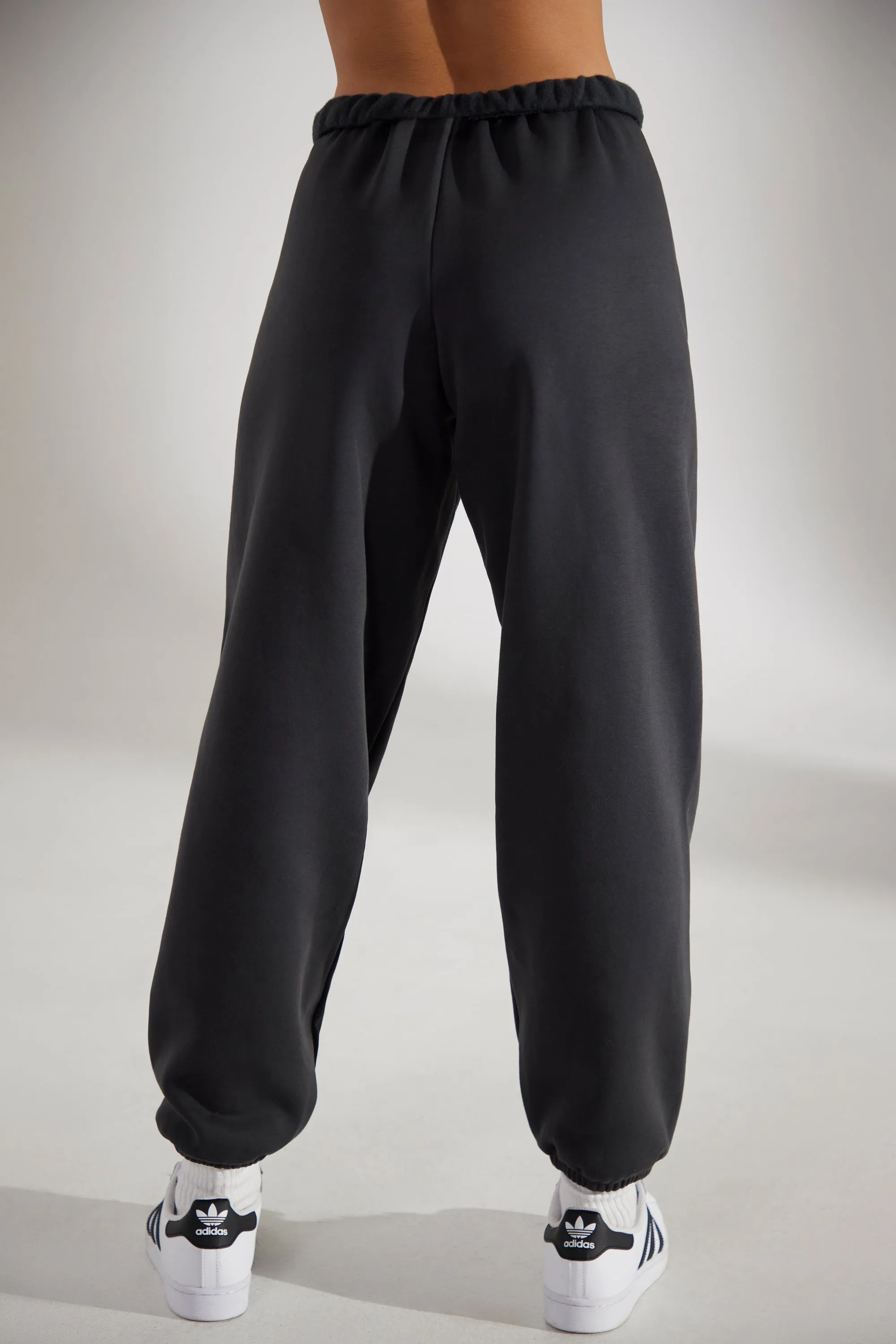 Oversized Joggers in Washed Black sold by Oh Polly product image thumbnail 2