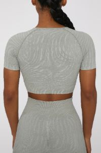 Crop Top in Sage sold by Oh Polly