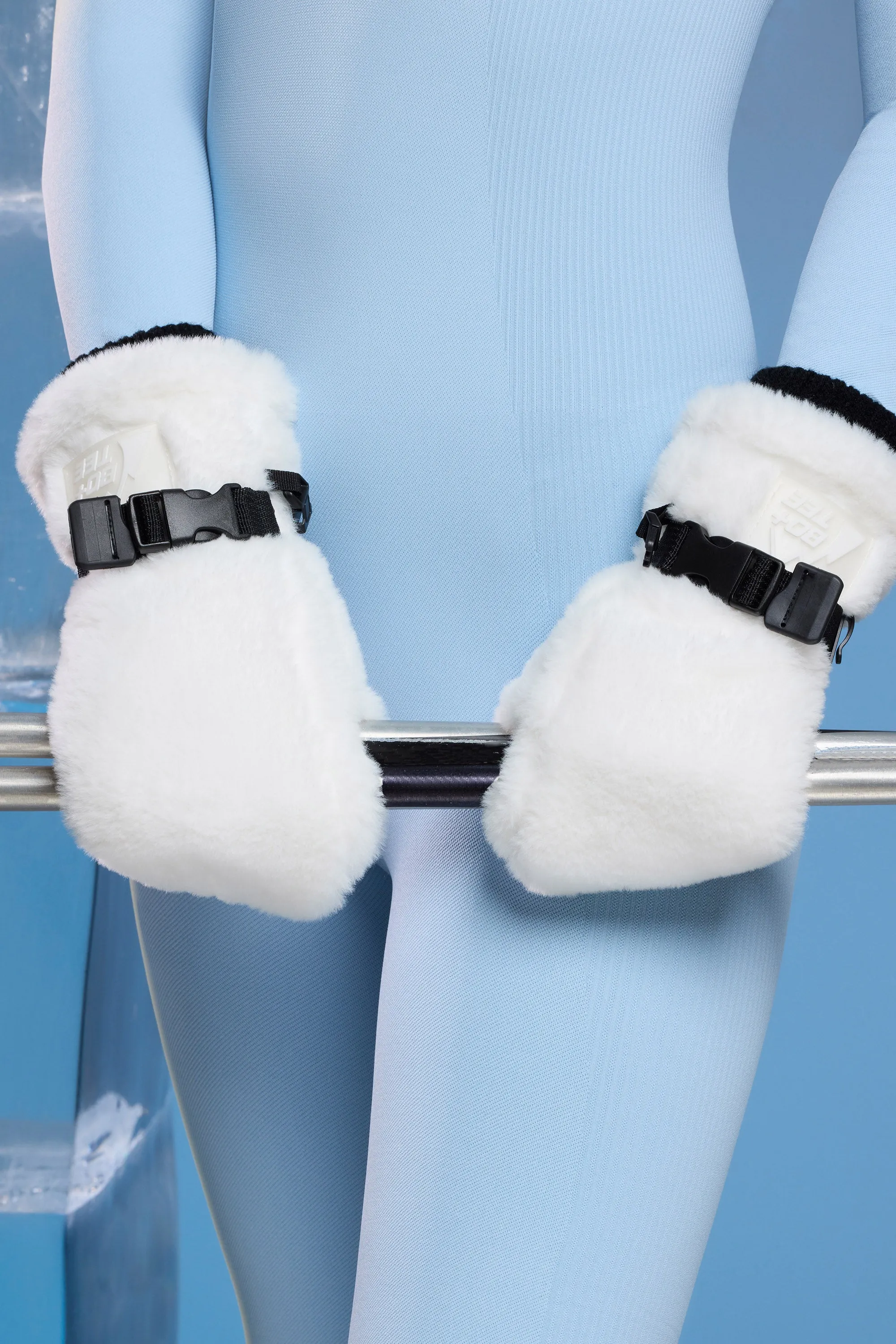 Ski Gloves in White sold by Oh Polly
