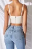 Be Mine Underwired Corset Crop Top in Ivory sold by Oh Polly