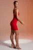 Ruched Mini Dress in Red sold by Oh Polly