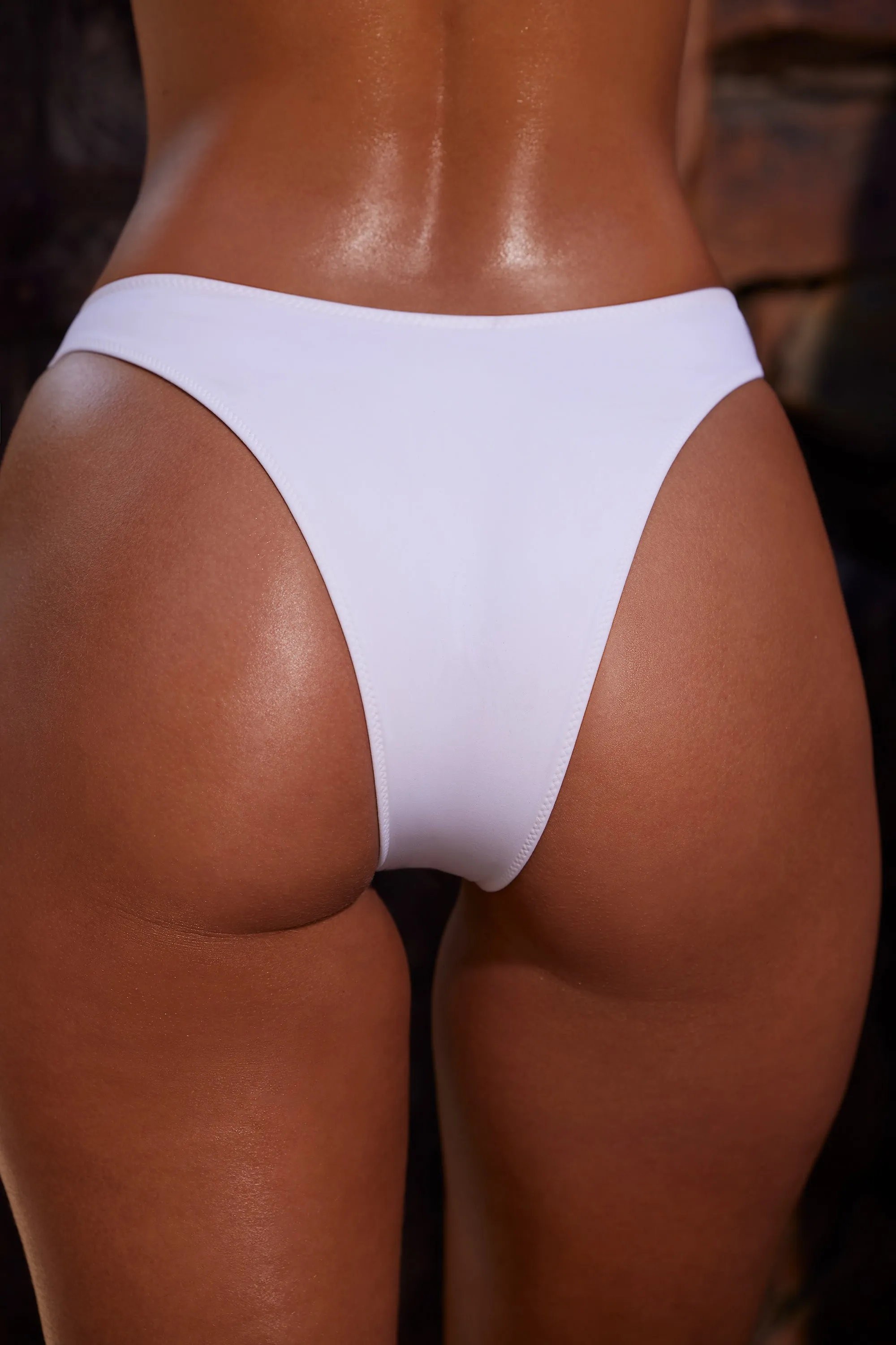 Hipster Bikini Bottoms in White sold by Oh Polly product image thumbnail 4