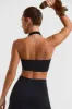 Halterneck Crop Top in Black sold by Oh Polly