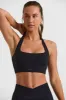 Halterneck Crop Top in Black sold by Oh Polly
