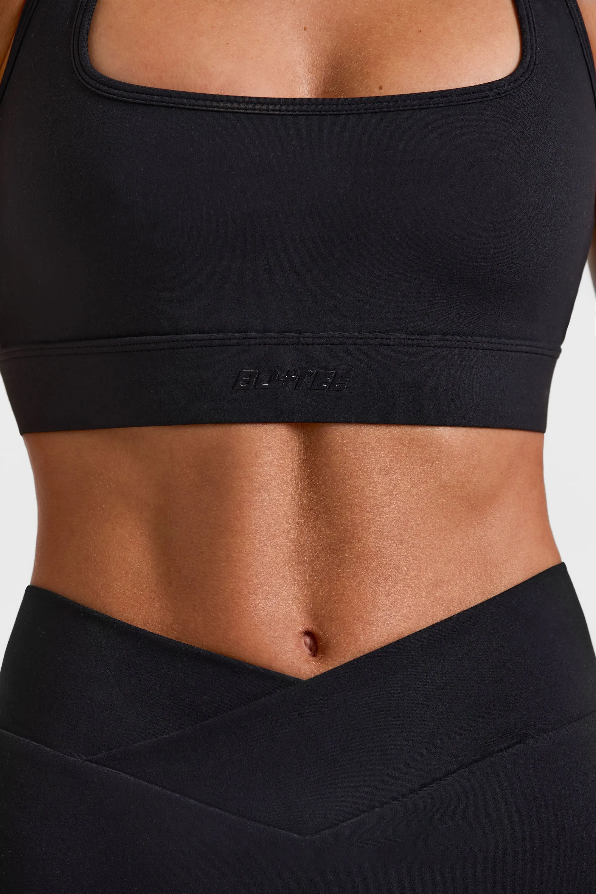 Halterneck Crop Top in Black sold by Oh Polly product image thumbnail 4