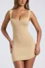 Modal Sweetheart Neckline A-Line Mini Dress in Sand sold by Oh Polly