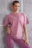 Oversized T-Shirt in Rose sold by Oh Polly