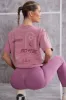 Oversized T-Shirt in Rose sold by Oh Polly