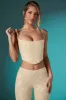 Embellished Lace Corset Crop Top in Ivory sold by Oh Polly
