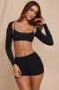 High Waist Hot Pant Shorts in Black sold by Oh Polly