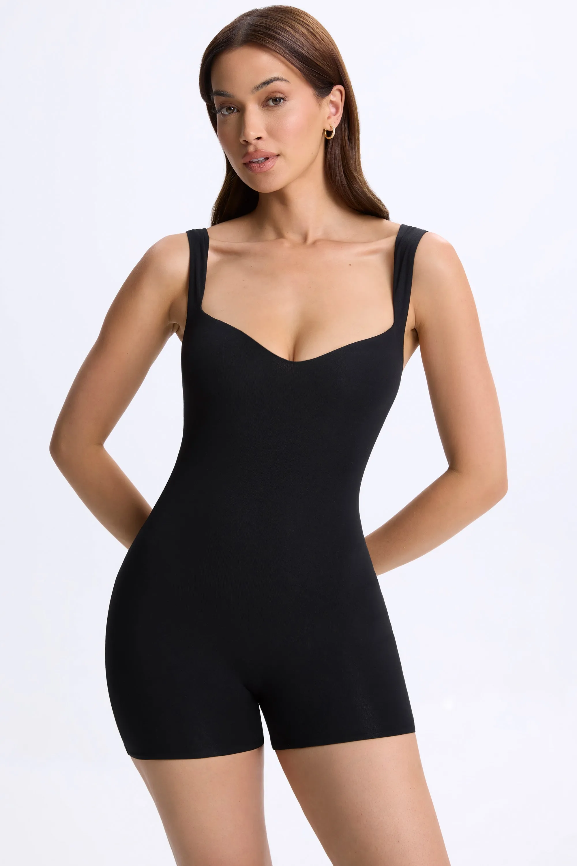 Sweetheart-Neck Unitard in Black sold by Oh Polly product image thumbnail 5