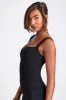 Modal Sweetheart-Neck Top in Black sold by Oh Polly