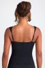 Modal Sweetheart-Neck Top in Black sold by Oh Polly