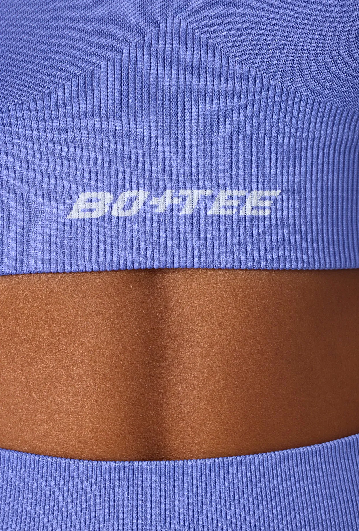 Super Sculpt Seamless Cross Back Sports Bra in Iolite sold by Oh Polly product image thumbnail 4
