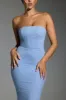 Embellished Corset Gown in Blue sold by Oh Polly