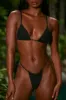 Side Tie Bikini Bottoms in Black sold by Oh Polly
