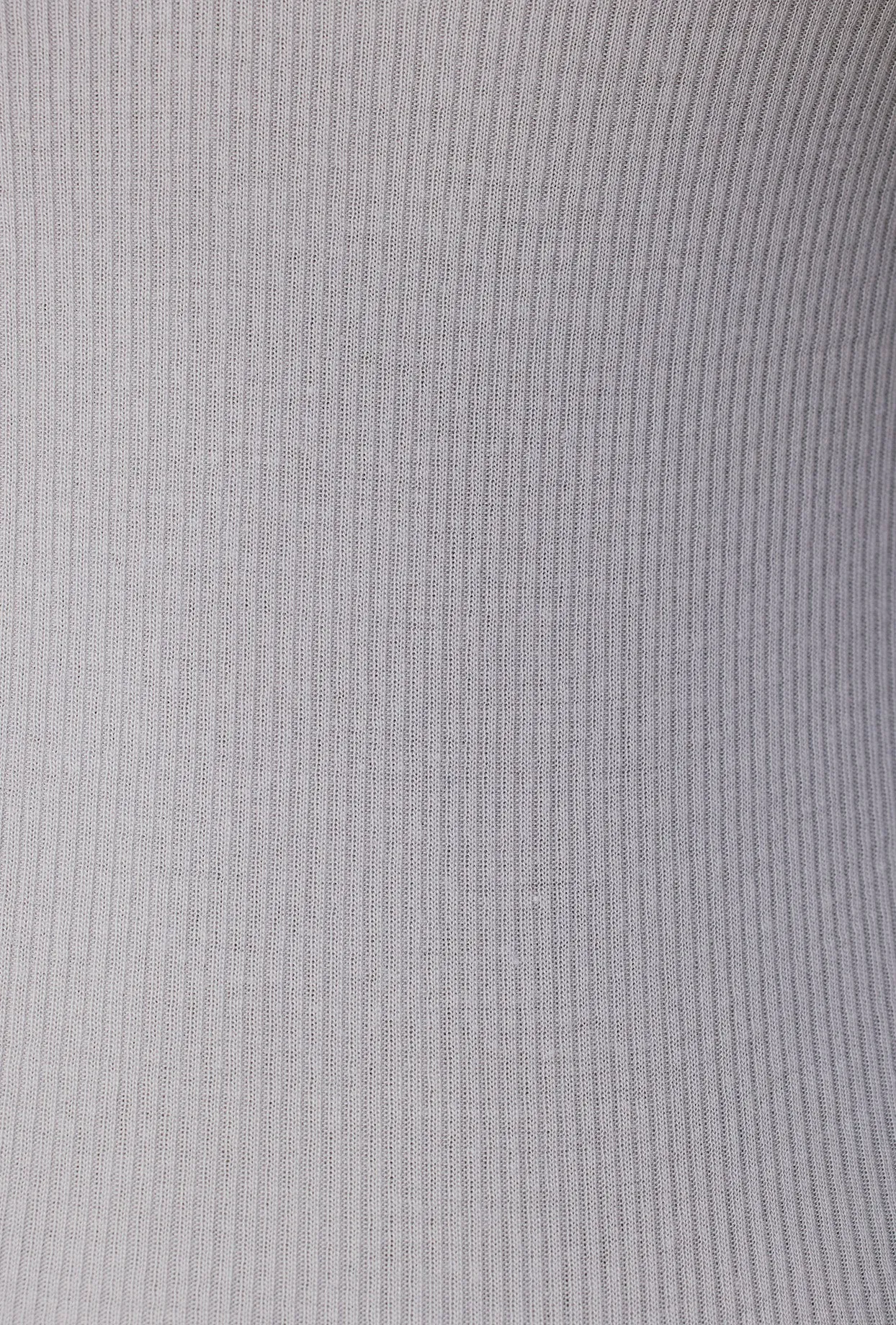 Modal Rib Long Sleeve Crop Top in Grey sold by Oh Polly product image thumbnail 4