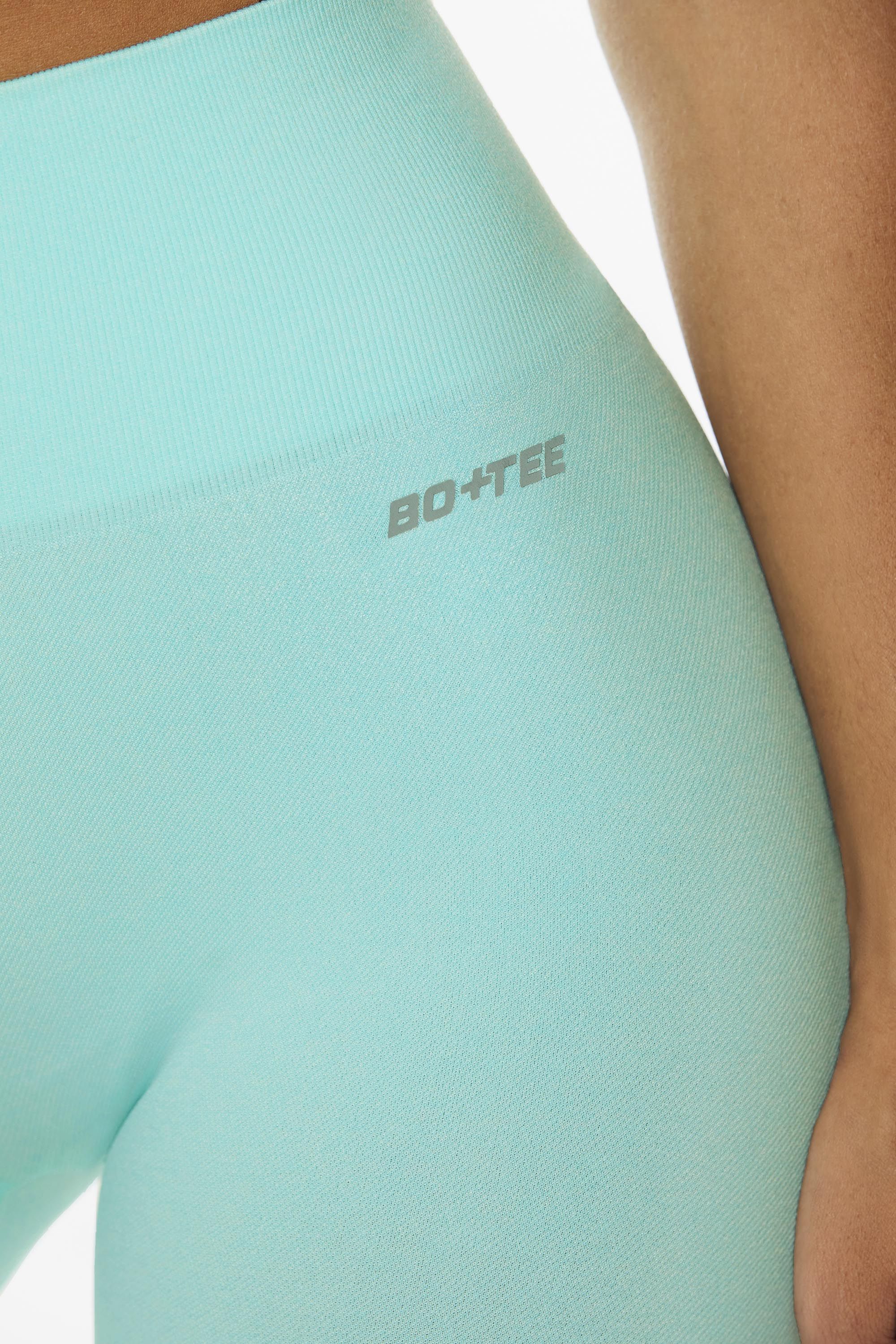 Petite Seamless Full Length Leggings in Sky Blue sold by Oh Polly product image thumbnail 7