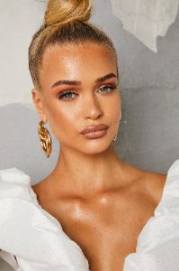 Divine 18k Gold Plated Hoop Earrings sold by Oh Polly