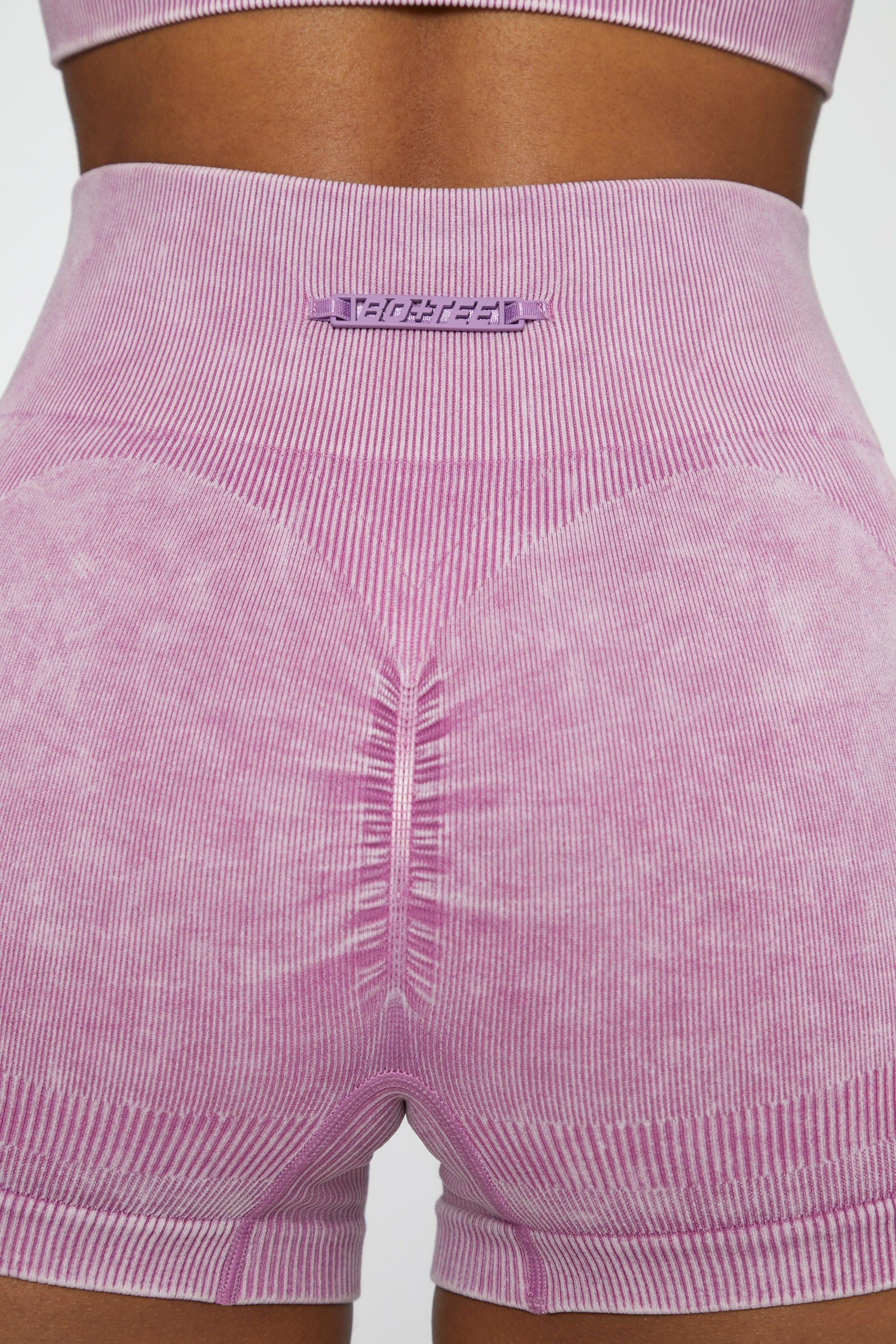 Ruched Bum Mini Shorts in Pink sold by Oh Polly product image thumbnail 4