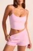 Soft Active Tank Top in Bubblegum Pink sold by Oh Polly
