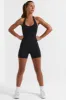 Halterneck Short Unitard in Black sold by Oh Polly