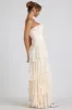 Tiered Corset Gown in Ivory sold by Oh Polly