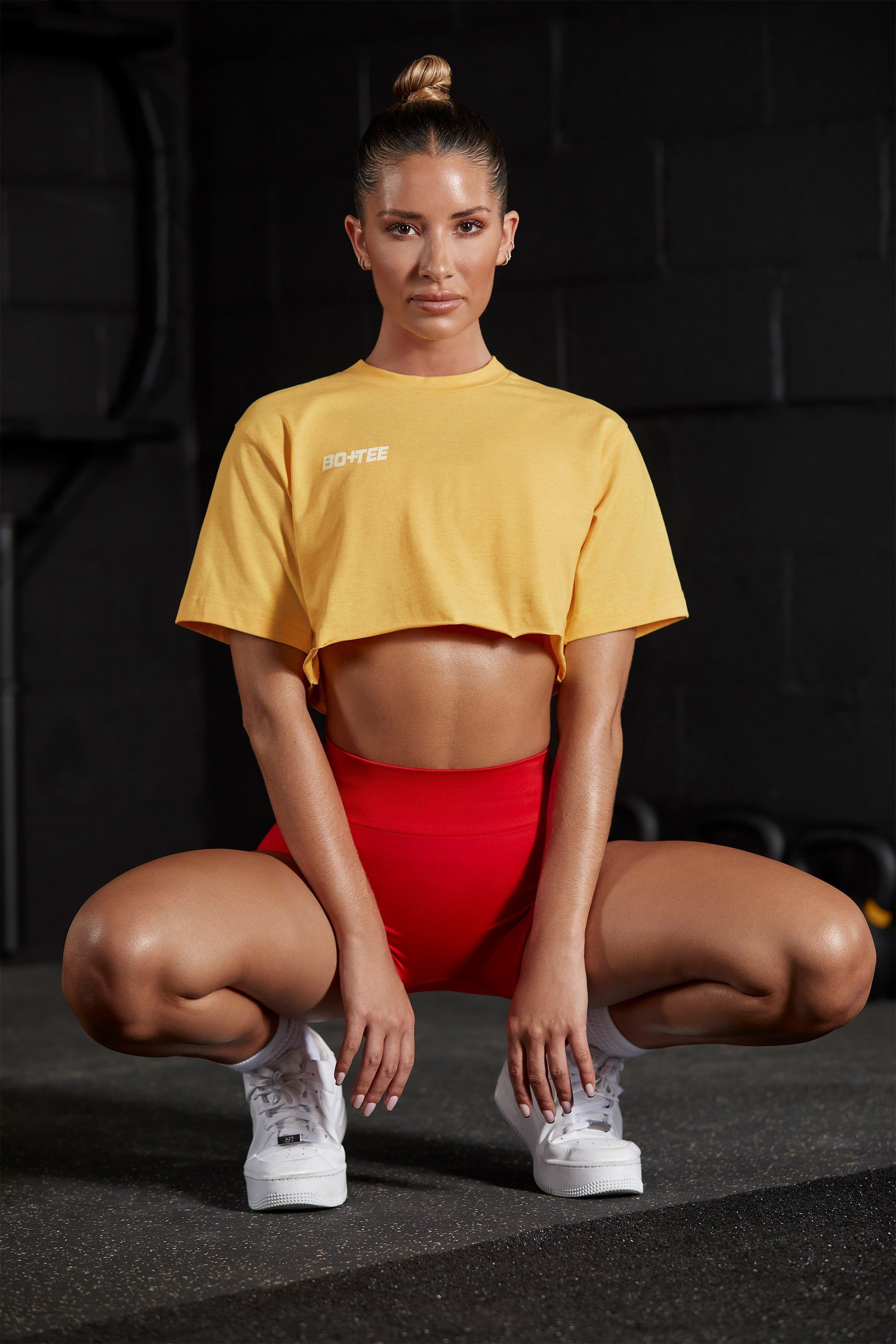 Raw Hem Crop T-Shirt in Yellow sold by Oh Polly product image thumbnail 10